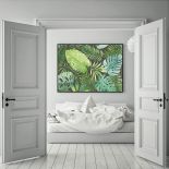 Plakat egzotyczny, DRU, pakamera.pl. Dekoracje do domu: kwiaty na ścianach, meblach i w doniczkach