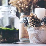 Dekoracje jesienne DIY: galeria 17 pomysłów