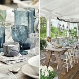 piękny stół na przyjęcie w ogrodzie