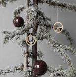 Bombki i metalowe ozdoby choinkowe, House Doctor, fabrykaform.pl