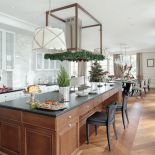 dekoracja kuchni na święta Boże Narodzenia