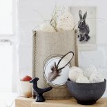 Prosto z natury: dekoracje z torbą płócienną.