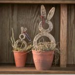 dekoracje wielkanocne na parapet