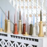 dekoracje ze świeczek do przedpokoju