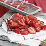 Deser truskawkowo-pomidorowy. Czerwone jest pyszne