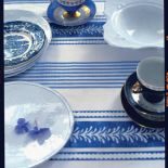 DESIGNERS GUILD. Kolorowe lny, serwety i bieżniki