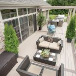 Deski tarasowe Twinson z kompozytu PCV i drewna. Mogą mieć osiem kolorów, różne faktury i do 6 m długości.