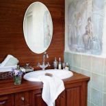 Do fresku w łazience malarce Renacie Pawelec pozowała cała rodzina.