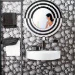 Do stalowej mozaiki stalowa w kolorze armatura. SICIS