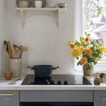 kuchnia bez górnych szafek