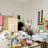 Dom dla obrazów. Artysta, obraz, malarz, dom artysty, obrazy w domu, stefan gierowski