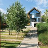 Dom na wzgórzu z widokiem na Kielce.