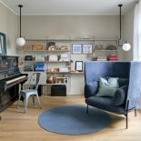 miejsce do pracy w modułowym regale