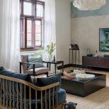 ściany z przecieranego mikrocementu