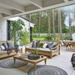 dom w stylu farmhouse taras