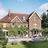 Dom z czerwonej cegły, angielskie wnętrze