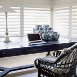 Dom z morskimi dekoracjami. Dom z morskimi dekoracjami