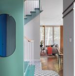 kolorowe schody w domu