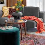 eklektyczne wnętrze pełne kolorów