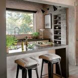 kuchnia w drewnie w stylu skandynawskim