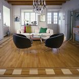 Dowód na to, jak nowocześnie może wyglądać podłoga z tego drewna. TARKETT