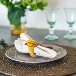 drewniane obrączki na serwetki