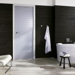 SWING DOOR, mają aluminiową ramę i ościeżnicę, kosztują 3100 zł, RAUMPLUS.