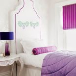 Dziewczęca sypialnia w prowansalskim stylu.