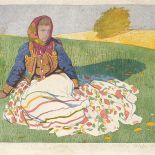 Dziewczyna na łące , 1913 r., Nautilus, 28. Aukcja Dzieł Sztuki z 12 marca 2011 r.