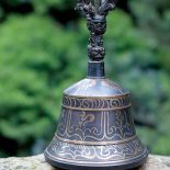 Dzwonek tybetańskiego mnicha, XIX w. Dzwonek z kolekcji Lecha Pileckiego