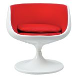 Fotel Cognac, 1966 r. Eero Aarnio: Ball Chair, czyli meble na okrągło