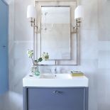 Eleganckie płytki z alabastrowym wzorem.