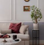 elegancki salon w trzech kolorach