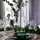 eleganckie kieliszki do wina i szampana