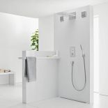 Elektroniczny sterownik do prysznica z ekranem dotykowym, 20 787 zł, główka prysznicowa PuraVida, 812