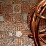 EMOTIONS, płytki z kamienia biancone, zdobione złotem, 125 zł za sztukę, PETRA ANTIQUA, yeti.com.pl