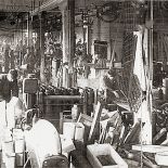 Fabryka, zdjęcie archiwalne. Krany, zlewy i okapy od Teka