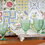 Fantazyjne kafle w kuchni. Przyjechały z Włoch.