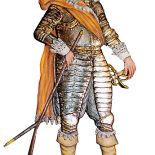 Figurka cynowa, płaska, Nationaal Tinnen Figuren Museum w Holandii