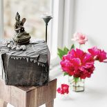 Figurka przywieziona z wakacji w Indiach.