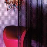 Fiolet to przebój tego sezonu. Sznurkowa kotara trochę w stylu retro, trochę ultranowoczesna kosztuje 172 zł/m2. ADO