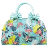 Torba Tiki Flamingo Rockabilly w stylu lat 50., eBay, ok. 120 zł.