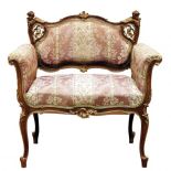 Fotel, Polska XIX/XX w., OSTOYA. Rekamiera i spółka