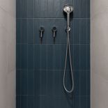 łazienka w stylu hamptons