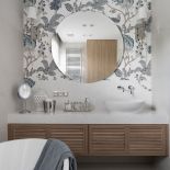 łazienka w stylu hamptons