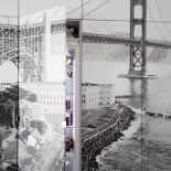 Fototapeta ukrywa 9-metrową szafę. Dom na Kabatach