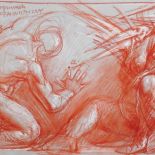 Franciszek Starowieyski Rysunek feministyczny , 1993 r., cw 6000 zł, REMPEX