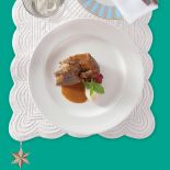 Francuski gołąb les charmilles. Wigilia Michela Morana