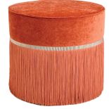 Aksamitne pufy w różnych kolorach, Lorenza Bozzoli, 1stdibs.com