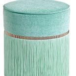 Aksamitne pufy w różnych kolorach, Lorenza Bozzoli, 1stdibs.com